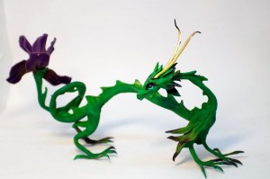 Цветочный дракон Виолин 