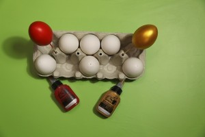роспись пасхальных яиц 