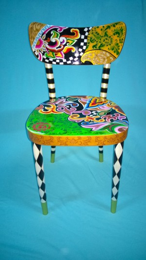 стул - роспись | краски exmix