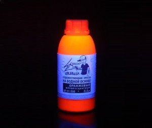 Краска для аэрографии Exmix Оранжевая Флуоресцентная, 500 ml 